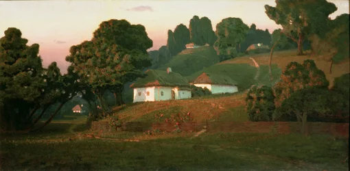 Abend in der Ukraine, 1878